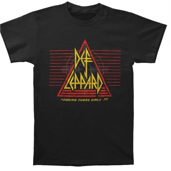 Vintage Tops - Def Leppard Unisex Pouring Sugar Since 77 T-shirt 4X❣️
